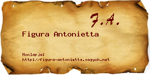 Figura Antonietta névjegykártya